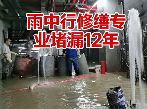 潼南地下室防水堵漏案例